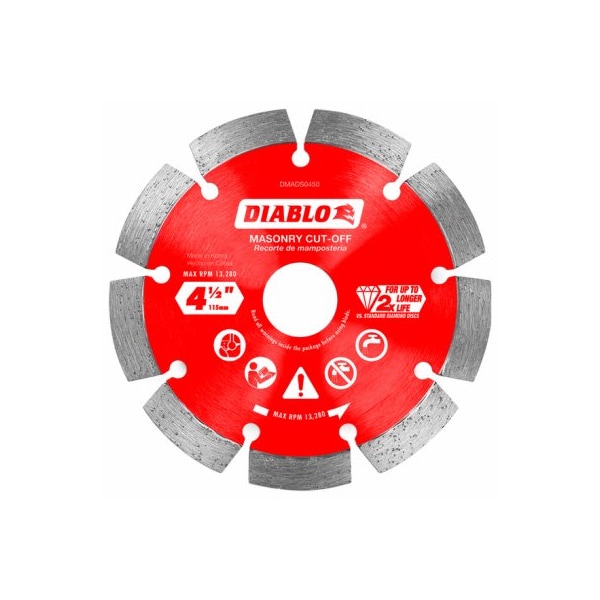 Diablo 412 Seg Cut Off Disc DMADS0450 - main